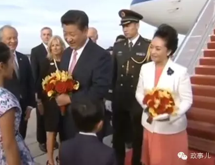 访美期间，与习近平距离最近的六个人