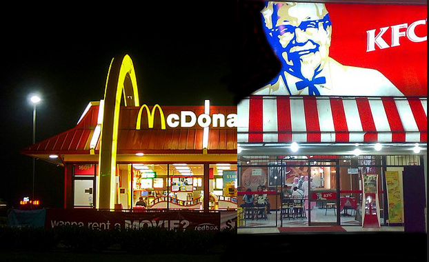 麦当劳旁必有肯德基