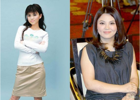 因身材发福变大妈的十大女星