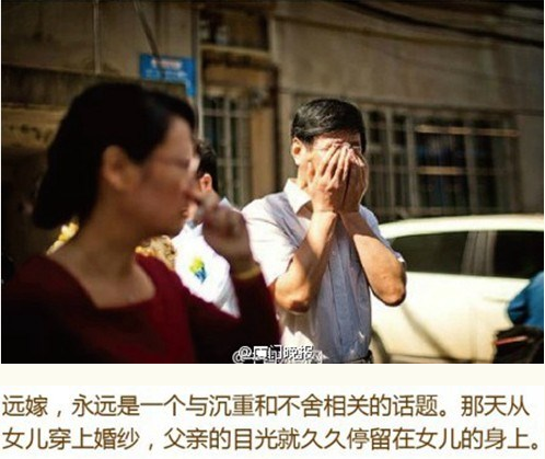 一组父亲对女儿的告白照片