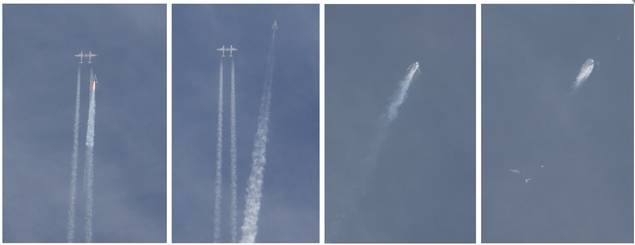 太空飞机坠毁 殉职机师是两个孩子的爸